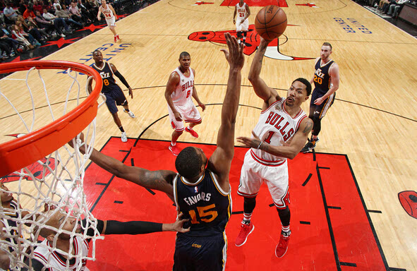 公牛碾压爵士,乔治刷新纪录 公牛碾压爵士,乔治刷新纪录